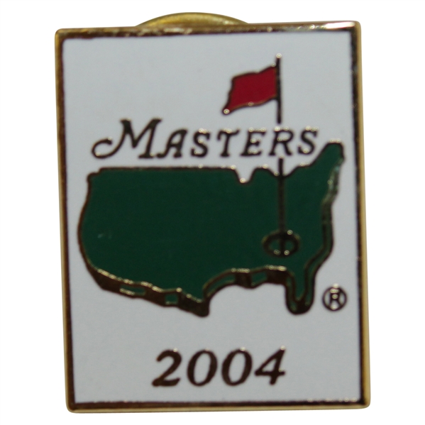 2004 Masters Tournament Employee Pin - Phil Mickelson Winner