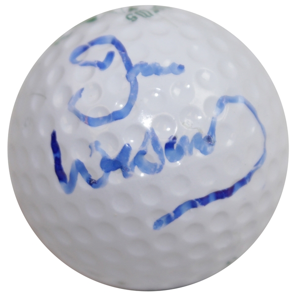 Ian Woosnam Signed St. Andrews Scotland Logo Golf Ball JSA ALOA