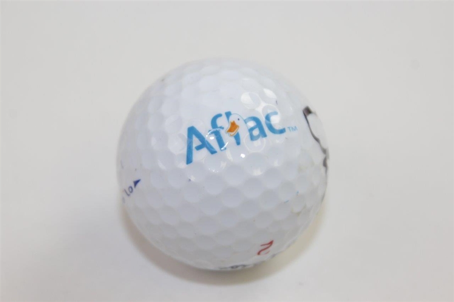 Steve Stricker Signed Aflac Logo Golf Ball JSA ALOA