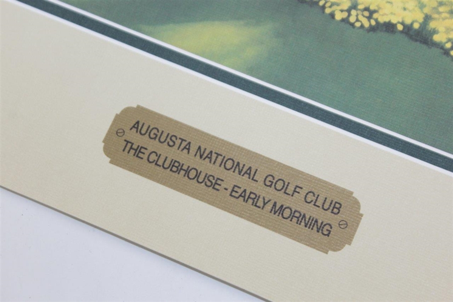 Augusta National Golf Club 'The Clubhouse - Early Morning' Print Reproduction