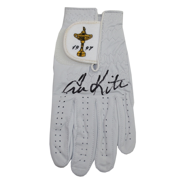 Tom Kite Signed 1997 Ryder Cup Logo Left-Handed Golf Glove
