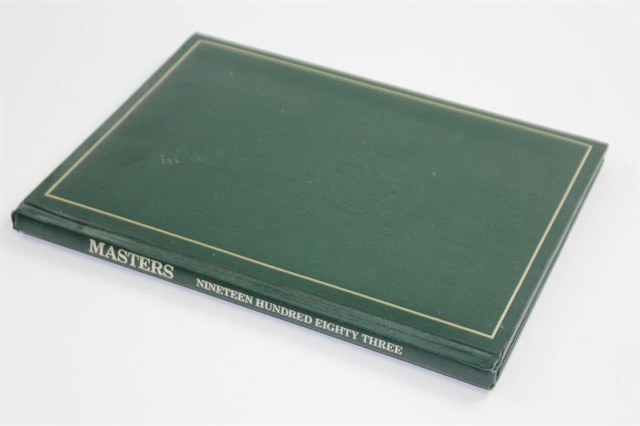 1983 Masters Tournament Green Annual Book