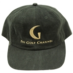 Payne Stewart's Personal 'The Golf Channel' Dark Olive Hat