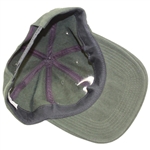 Payne Stewart's Personal 'The Golf Channel' Dark Olive Hat