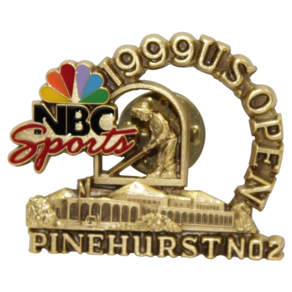 Payne Stewart's Personal 1999 US Open at Pinehurst No. 2 NBC Sports Pin