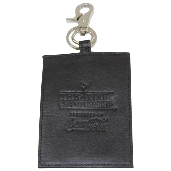 Payne Stewart's TOUR Championship Genuine Leather Black Bag Tag