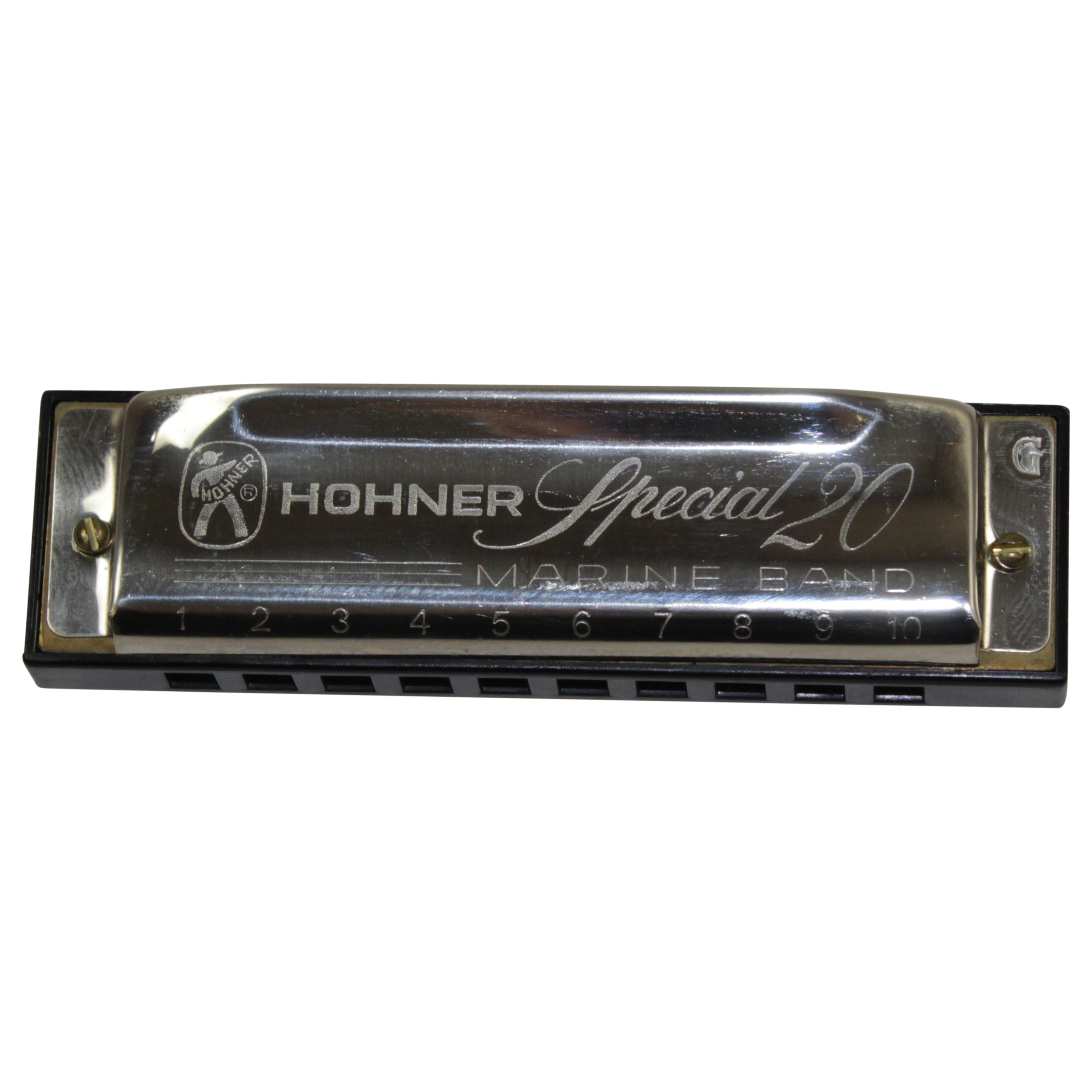 Lot Detail - Payne Stewart's Personal Hohner 10-hole Special 20 Marine ...