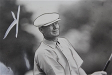 Byron Nelson 1945 AP Wire Photo in Action at Tam O'Shanter Country Club - Chicago