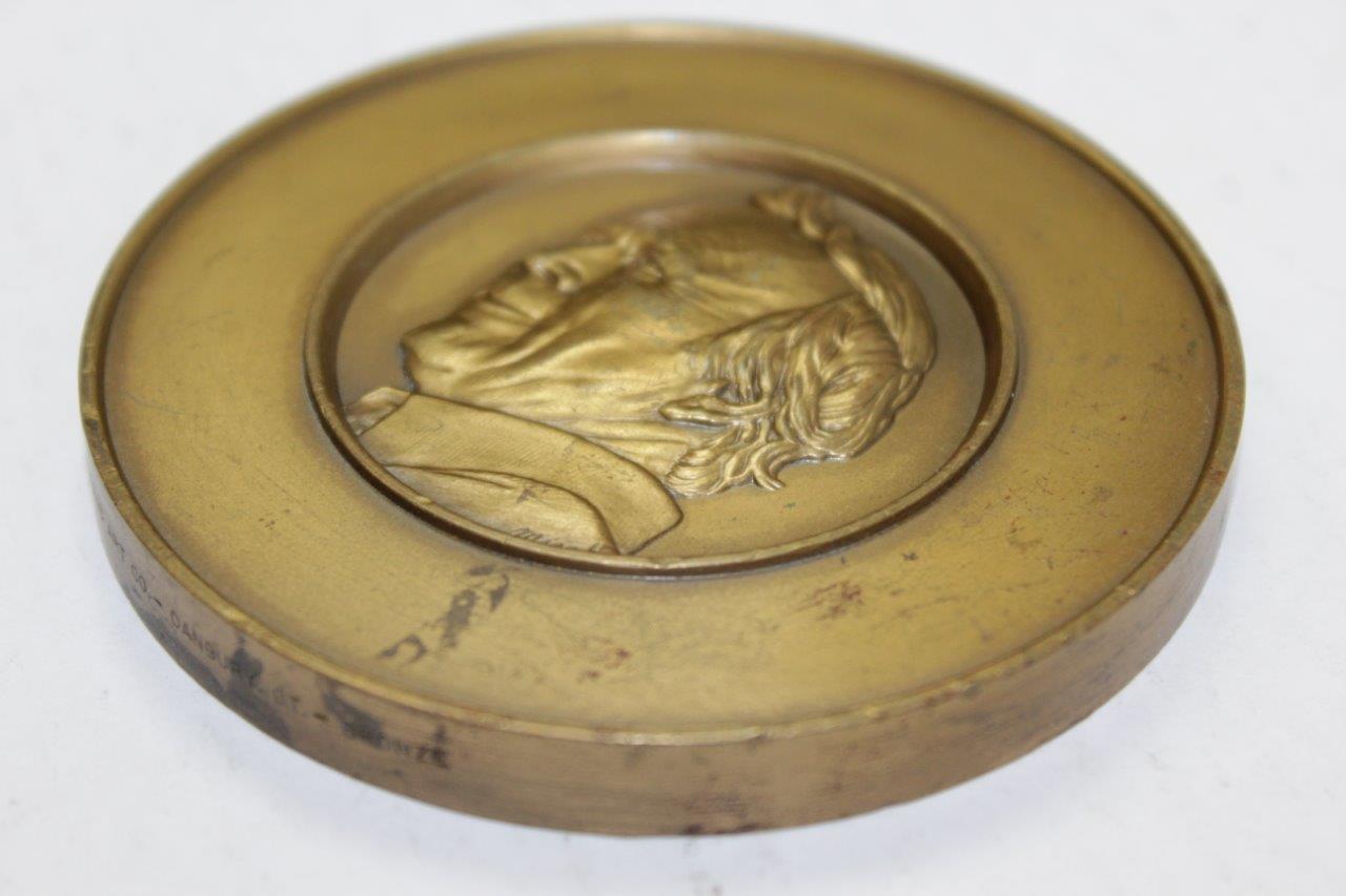 Lot Detail - Arnold Palmer Ltd Ed Bronze Medal Commemorating 1964 ...