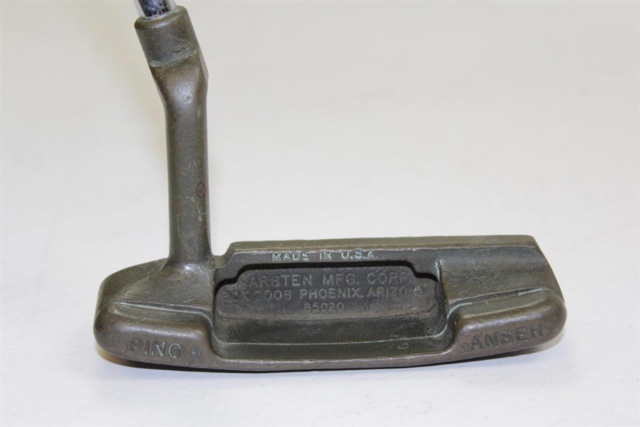 Lot Detail - Vintage Karsten Mfg. Co. PING Anser Putter. Pat