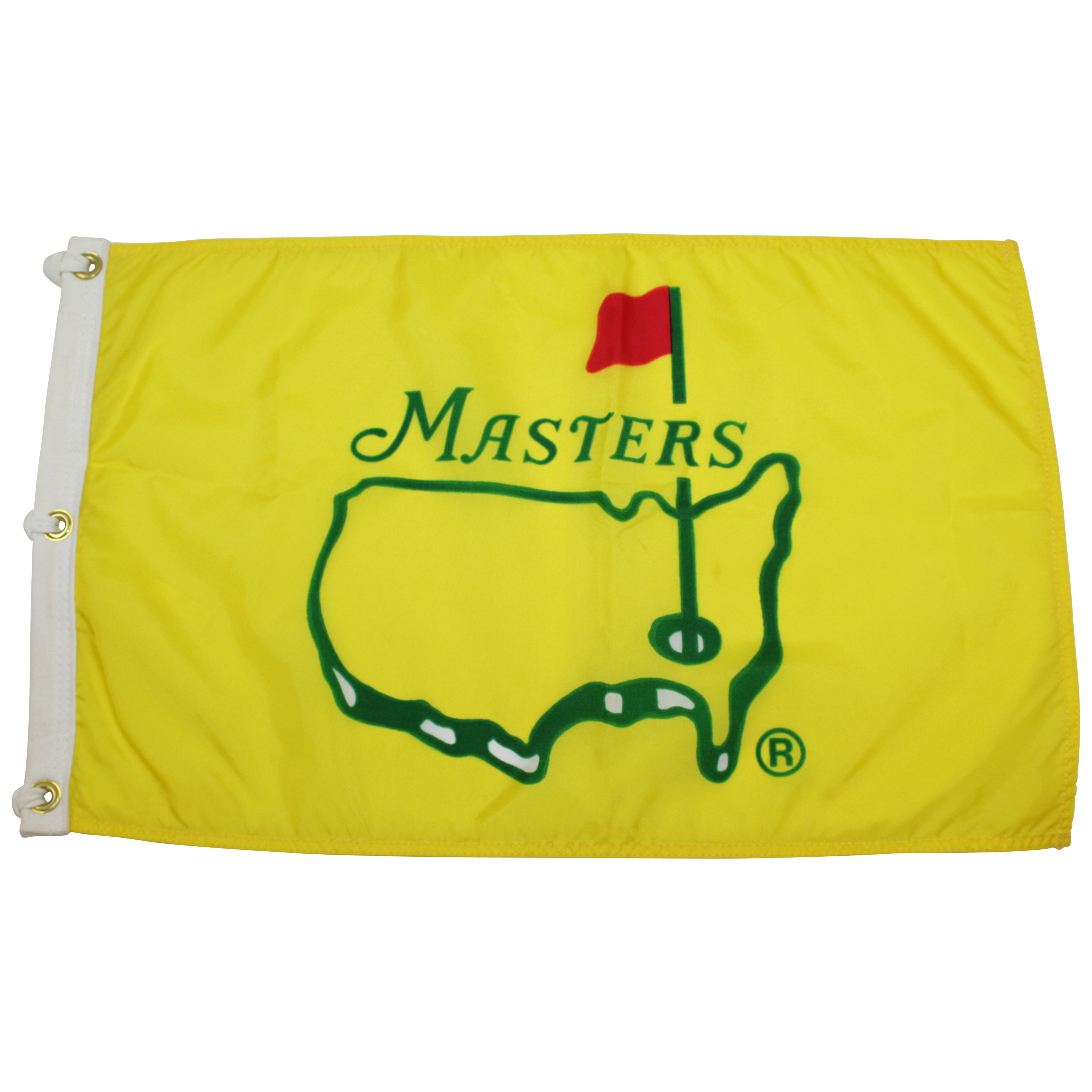 Lot Detail - 1995 Masters Tournament Yellow Screen Flag