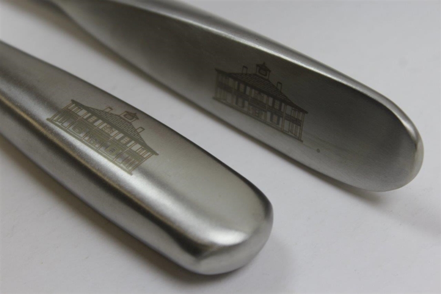 Augusta National Golf Club 'Clubhouse' Cutlery Set in Silver & Black Box - Unused