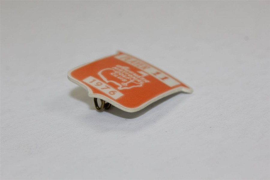 Charles Coody's 1976 Masters Tournament Contestant Badge #11