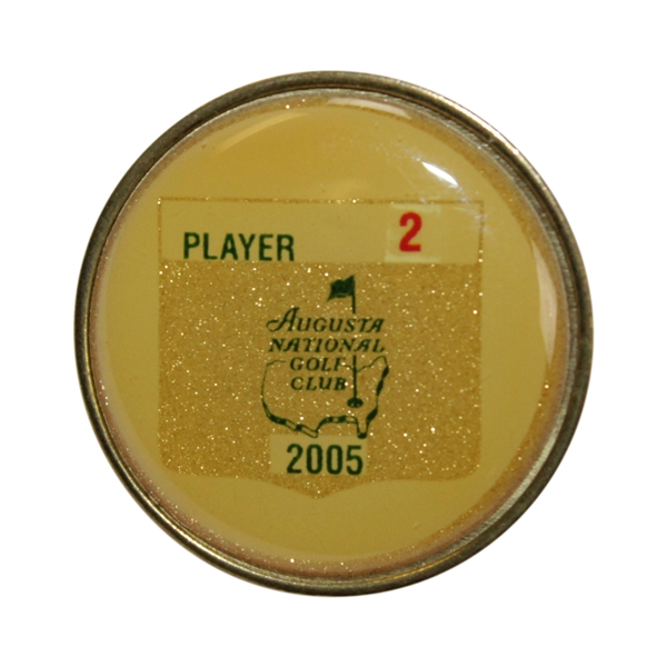 Charles Coody's 2005 Masters Tournament Contestant Badge #2