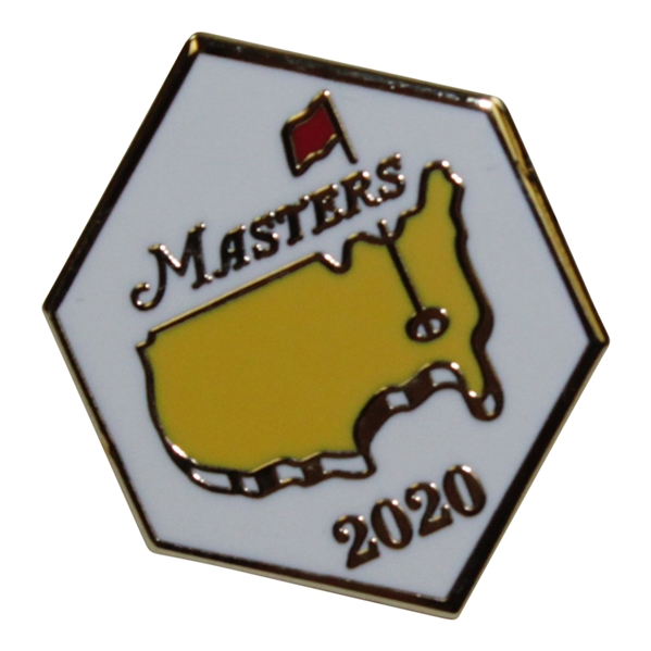 2020 Masters Tournament Employee Pin - Dustin Johnson Winner - Seldom Seen
