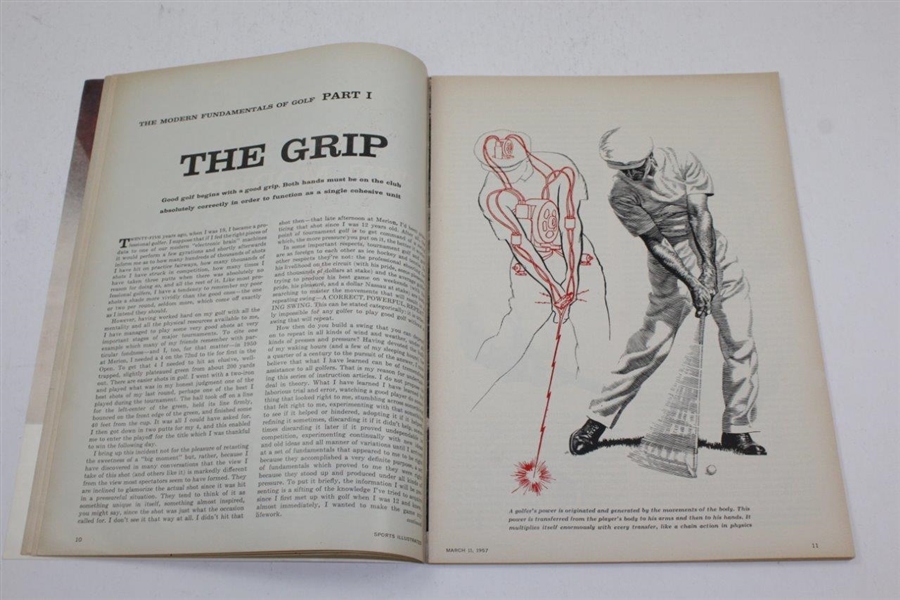 Ben Hogan on Covers of 1960 October Golf Digest 10th Ann. Issue & 1957 Sports Illustrated