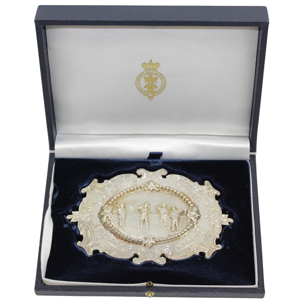 Open Championship Challenge Belt Buckle - 2010 OPEN @ St. Andrews Champion's Gift - Todd Hamilton Collection