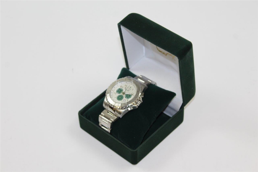 2008 Masters Tournament Ltd Ed Official Stainless Steel Watch in Original Box #0008/1000
