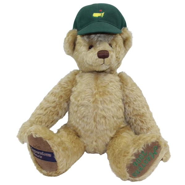 2006 Masters Tournament Ltd Ed Cooperstown Bear with Golf Club #14/100