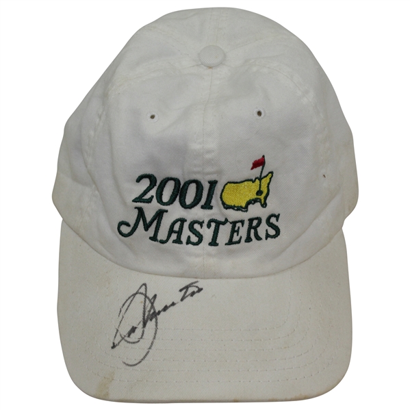 Seve Ballesteros Signed 2001 Masters Tournament Hat JSA ALOA