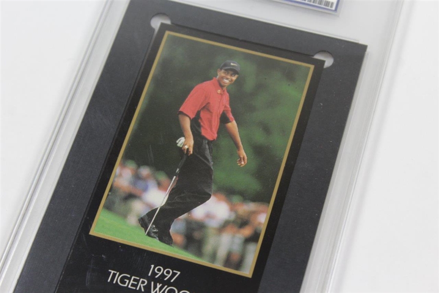 Tiger Woods 1997 Rookie Card The Masters Collection 'Grand Slam Ventures PRO 9.0 MINT