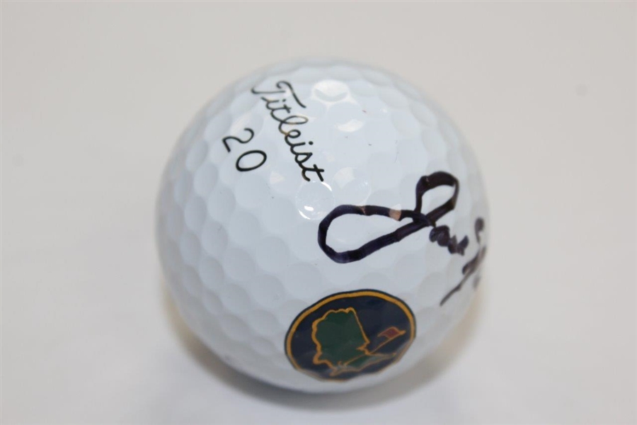 Jack Nicklaus Signed Berckman's Masters Logo Golf Ball JSA ALOA
