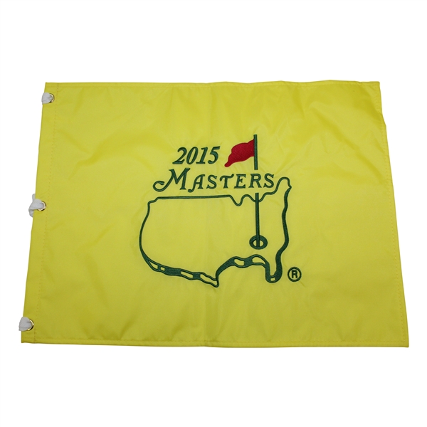 2015 Masters Tournament Embroidered Flag - Jordan Spieth Winner
