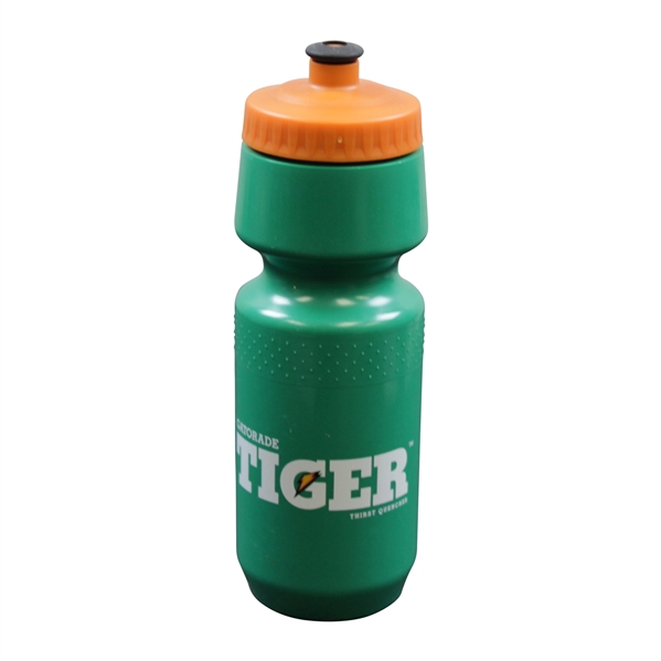 Vintage 'TIGER' Gatorade Thirst Quencher Orange/Green Plastic Drinking Bottle