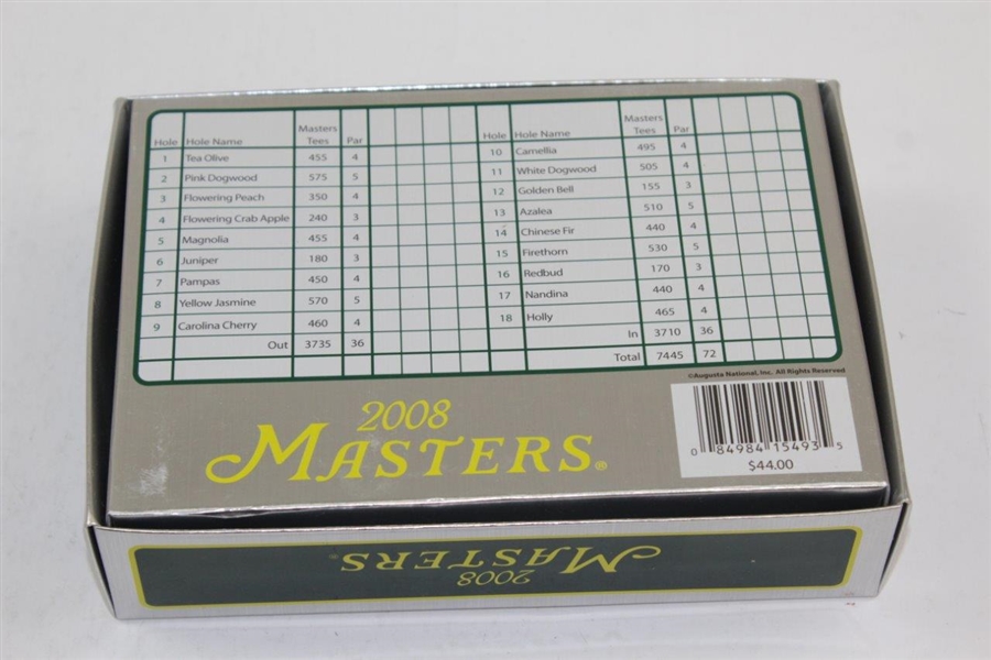 2008 Masters Tournament Dozen Logo Titleist NXT Golf Balls in Original Box