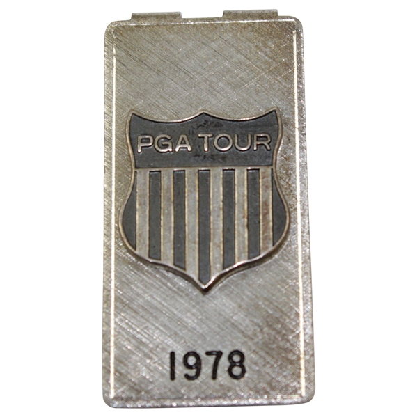 Charles Coody's Personal 1978 PGA Tour Money Clip/Badge