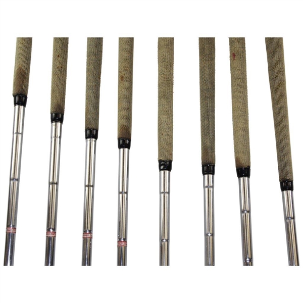 Byron Nelson Personal Set of MacGregor 'Byron Nelson' AFW Stamped Irons Rec. No. 269 T - Charles Coody Collection