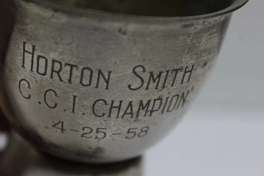 Horton Smith's 1958 C.C.I. Champion Cup Trophy 4/25