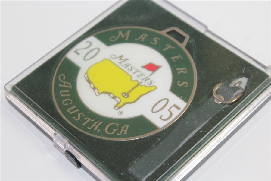 2005 Masters Bag Tag, Masters Undated Keychain, & Masters Bookmark - Unused