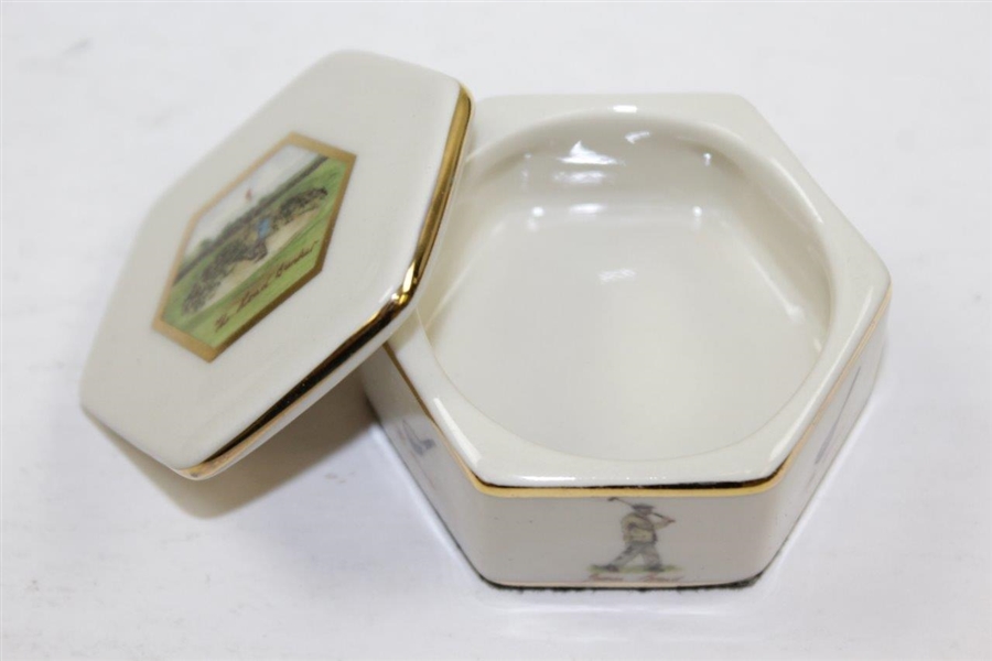 Road Bunker Dish with Lid' Pointers of London Ceramicware Hand-crafted in Great Britain with Original Box