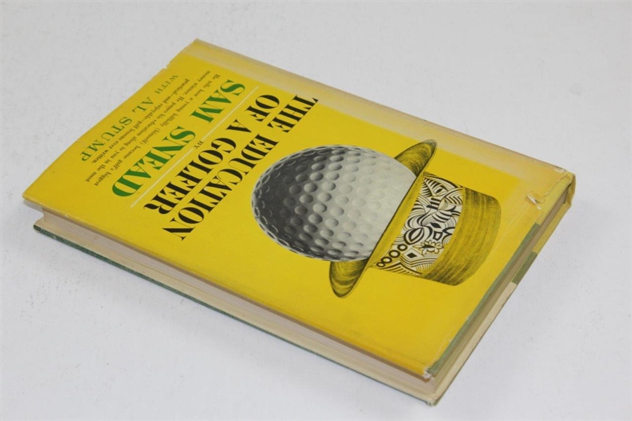 Sam Snead Signed 1962 'The Education of a Golfer' Book JSA #LL94663