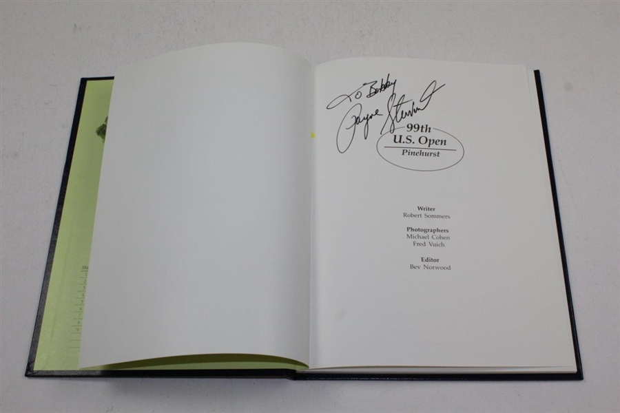 Payne Stewart Signed 1999 US Open at Pinehurst Rolex Annual Book - Only Known One? JSA ALOA