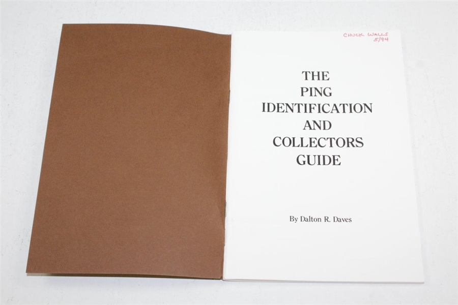 The Ping Identification And Collectors Guide by Dalton R. Daves 1993