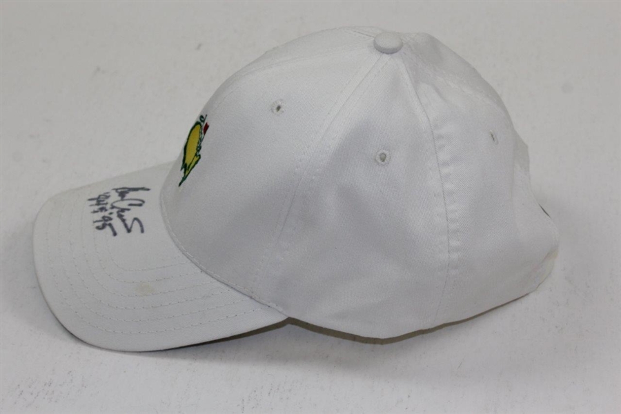 Ben Crenshaw Signed Masters White Hat with Years Won JSA ALOA