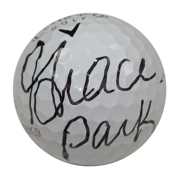 Grace Park Signed Kraft Nabisco Golf Ball JSA ALOA
