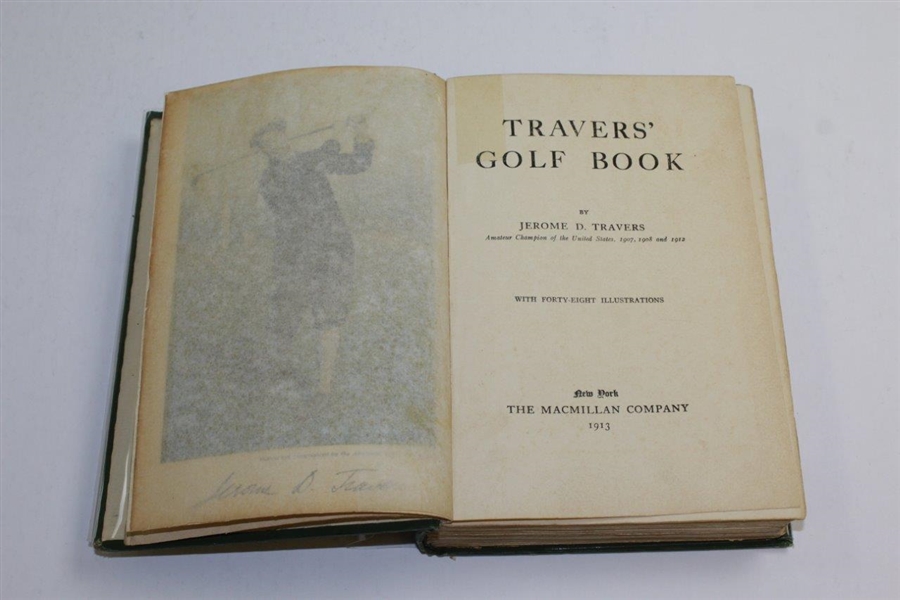1913 'Travers Golf book' by Jerome D. Travers