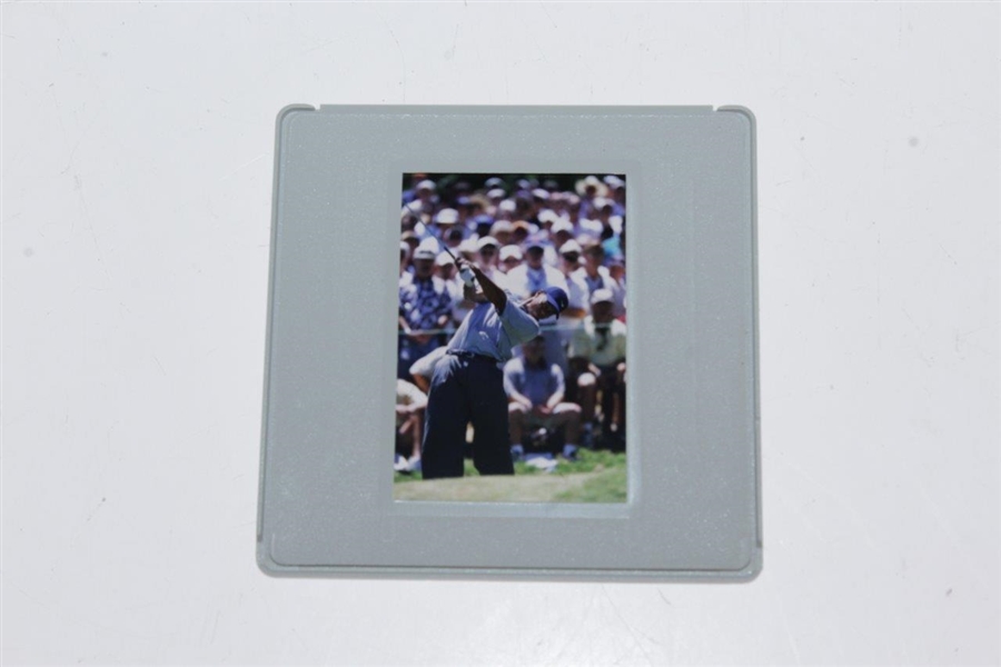 Tiger Woods Origina 2001 PGA Color Slide & Print - Comes with Photo Rights