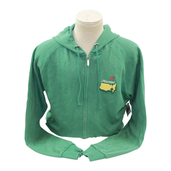 Masters Hooded Green Clubhouse Collection Sweatshirt - Size Large
