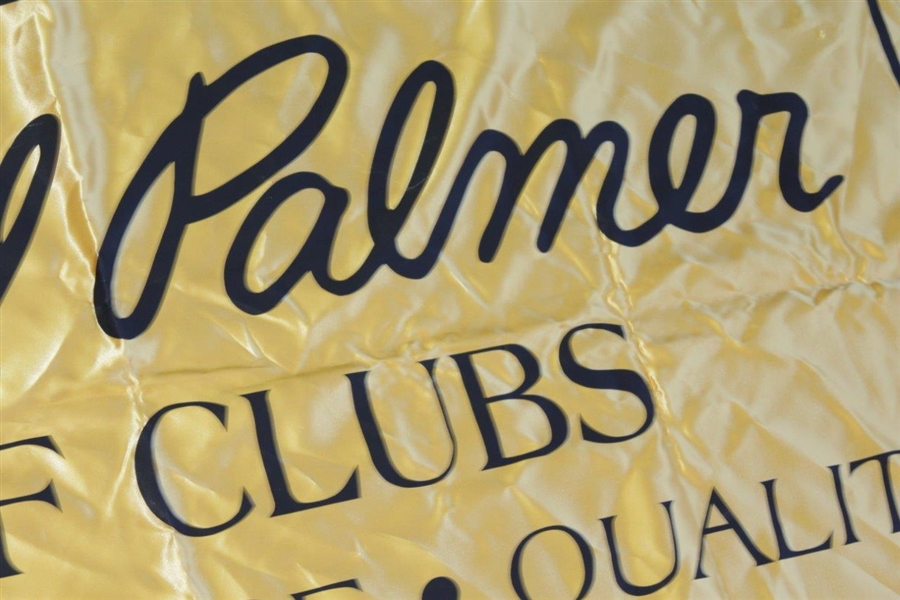 1990 Arnold Palmer Golf Clubs 'Performance-Quality' ProGroup Silk Ad/Display Banner
