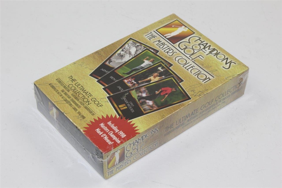 Unopened 1998 Champions of Golf: The Masters Collection Gold Box - Limited Printing