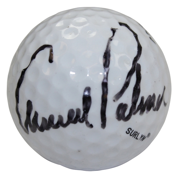 Arnold Palmer Signed Bay Hill Club Logo Golf Ball JSA ALOA