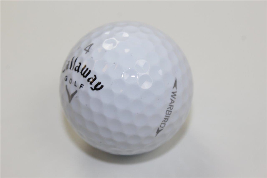 Frank Stranahan Signed Hope Valley CC Logo Golf Call - Site of Durham Open Win JSA ALOA