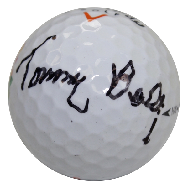 Tommy Bolt Signed Tommy Bolt Personal Logo Golf Ball JSA ALOA