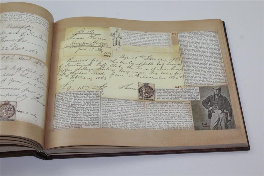 The Scrapbook Of Old Tom Morris by Author David Joy