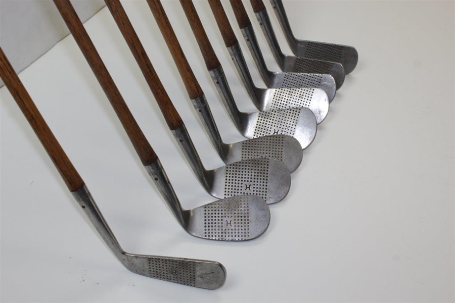 Complete Walter Hagen Compact Blade Set with Putter Stainless Steel Clubs J.A.T. 2-9 (99)