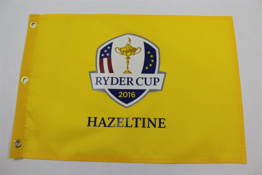 Twenty Five (25) Ryder Cup at Hazeltine Yellow Screen Flags